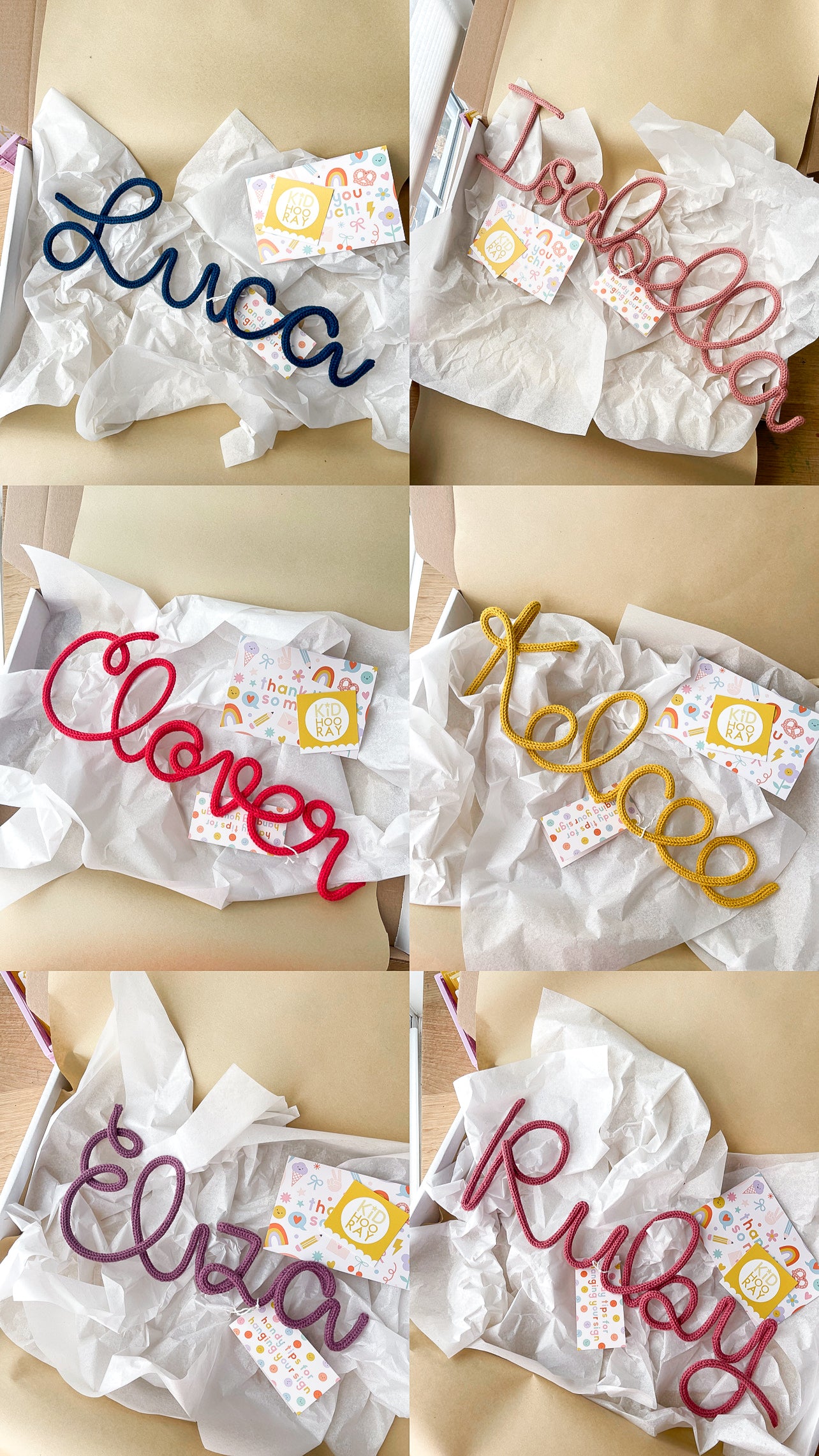 custom signs - solid color (NEW COLORS)