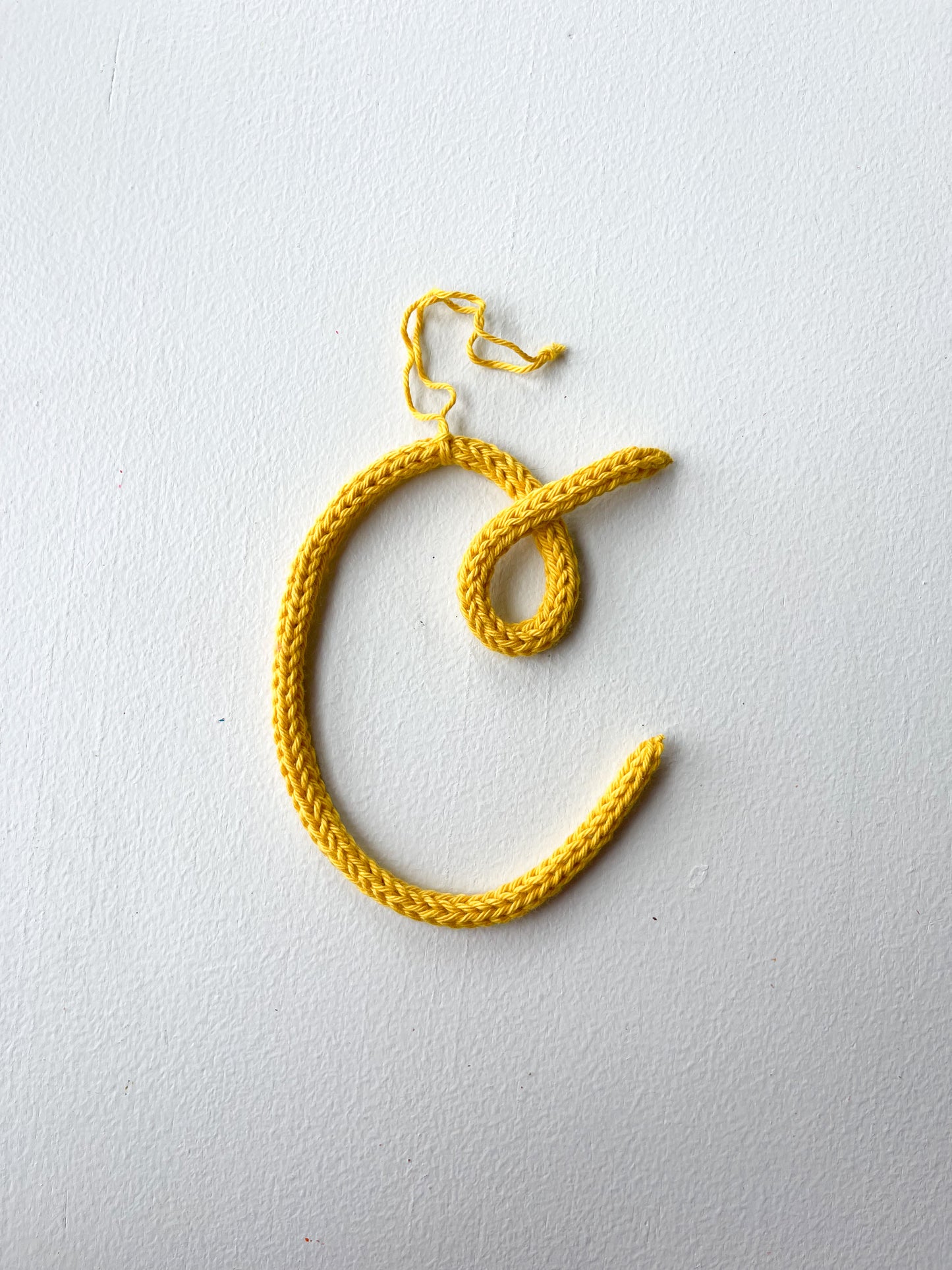 hanging initials
