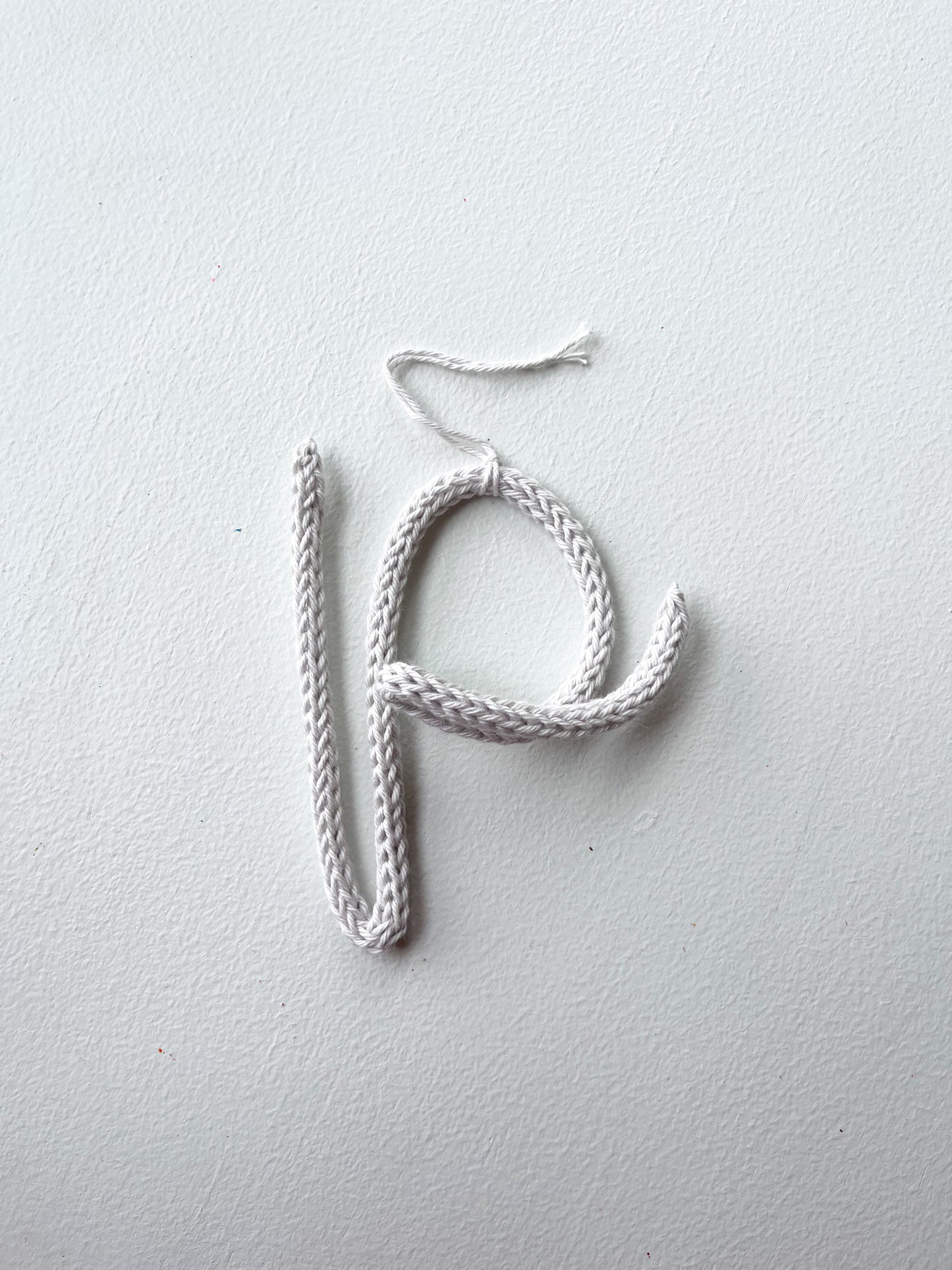 hanging initials