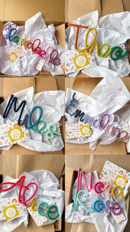 custom signs - multicolor