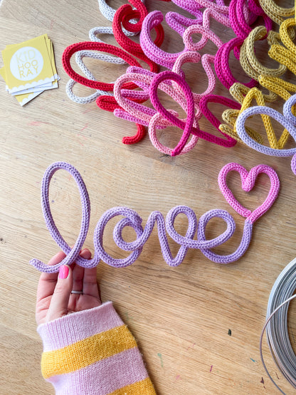 love - heart attached