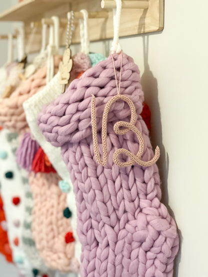 hanging initials