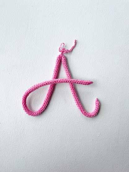 hanging initials