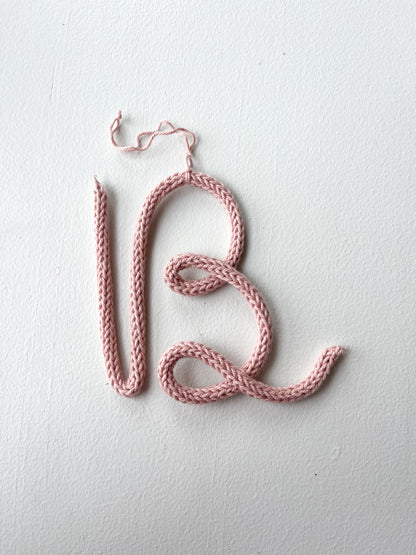 hanging initials