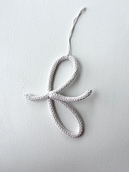 hanging initials
