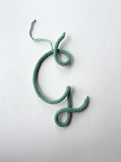 hanging initials