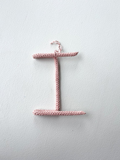 hanging initials