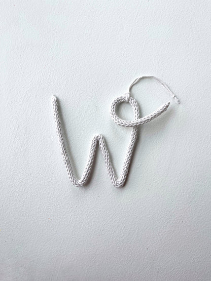 hanging initials